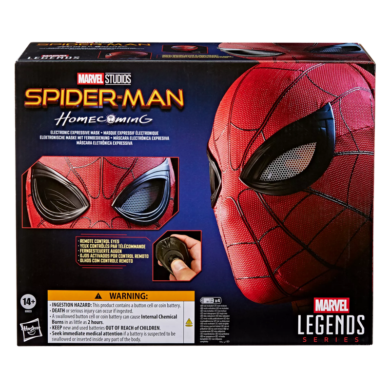 Marvel Legends Series Spider-Man Electronic Expressive Mask, product detail