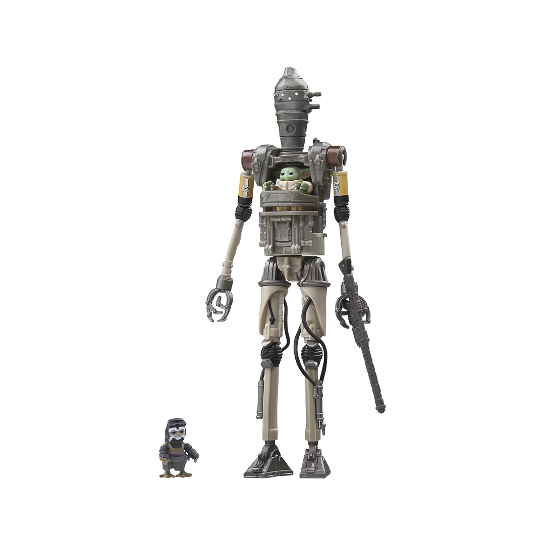 Star Wars The Vintage Collection IG-12, Grogu & Anzellan Action Figure