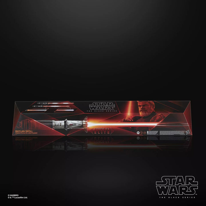 Star Wars The Black Series Force FX Elite Baylan Skoll Lightsaber