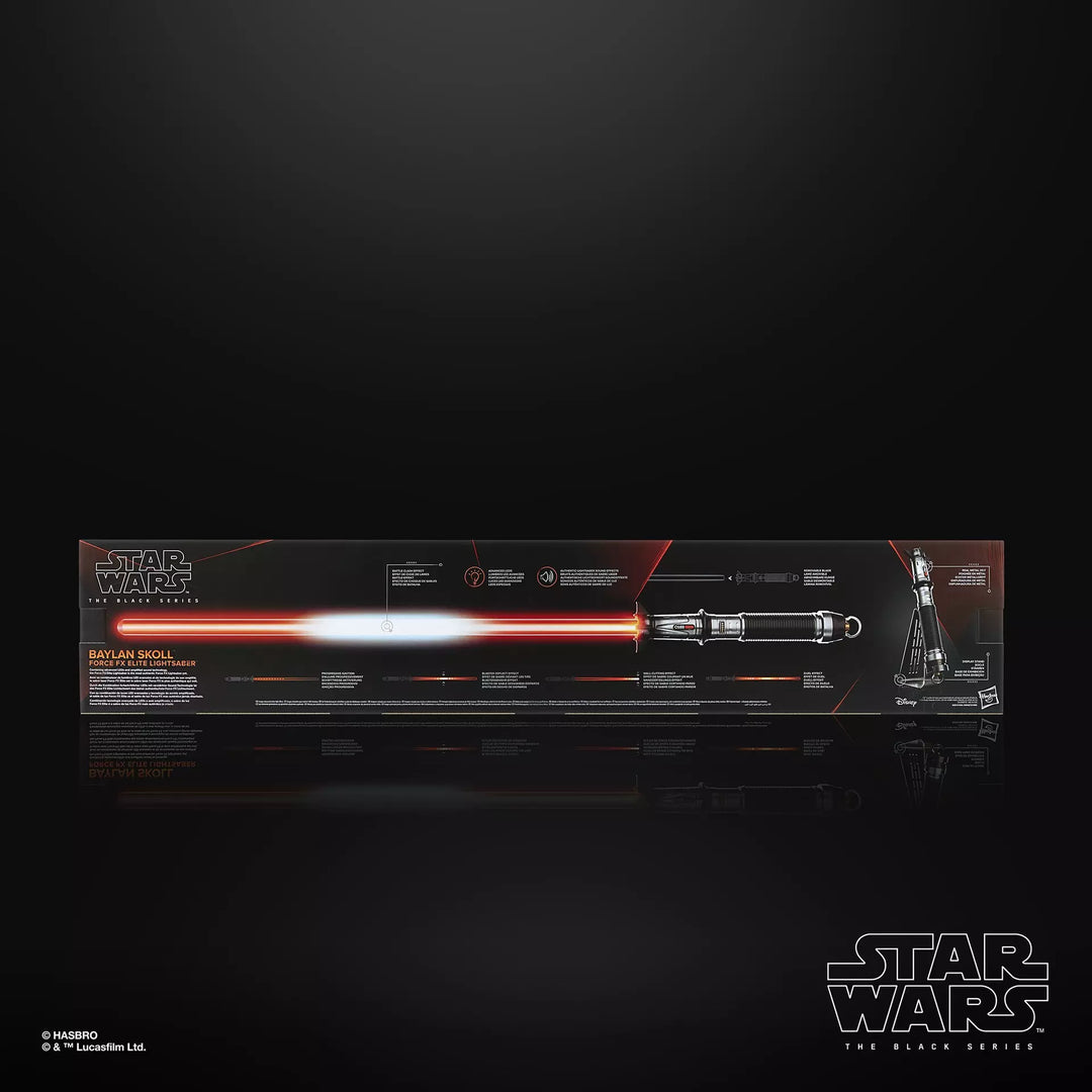 Star Wars The Black Series Force FX Elite Baylan Skoll Lightsaber