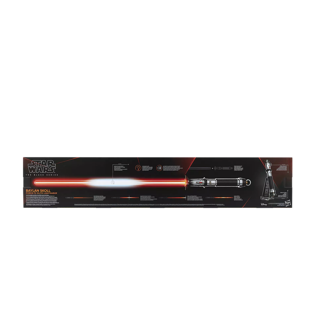 Star Wars The Black Series Force FX Elite Baylan Skoll Lightsaber