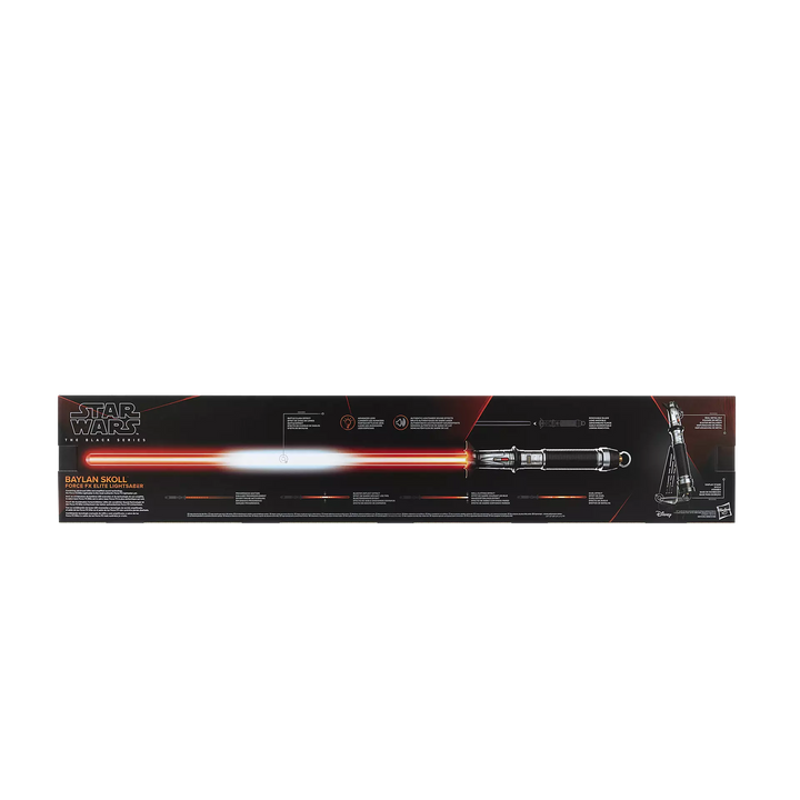 Star Wars The Black Series Force FX Elite Baylan Skoll Lightsaber