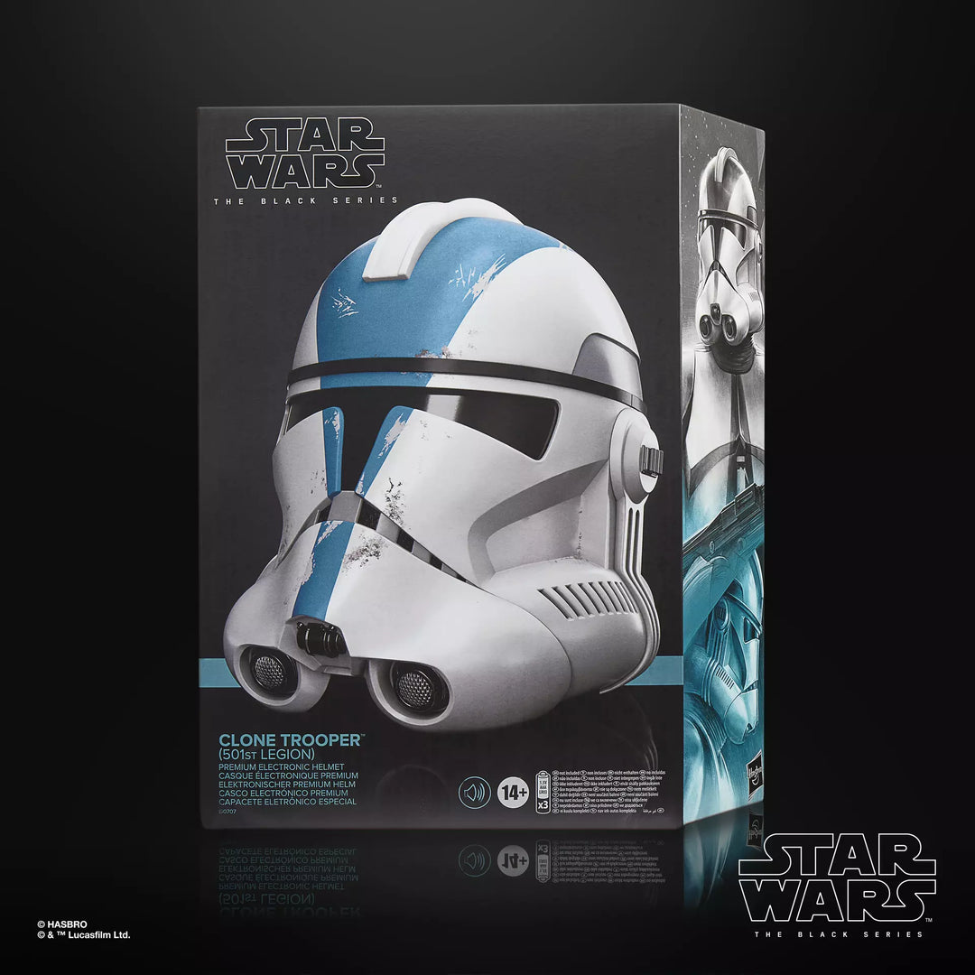 Star Wars The Black Series Clone Trooper (501st Legion) Electronic Helmet