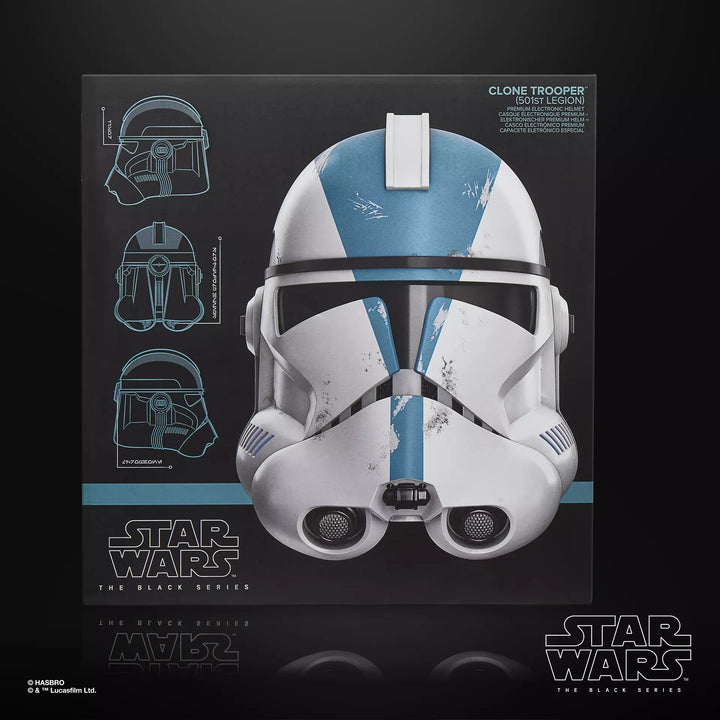 Star Wars The Black Series Clone Trooper (501st Legion) Electronic Helmet