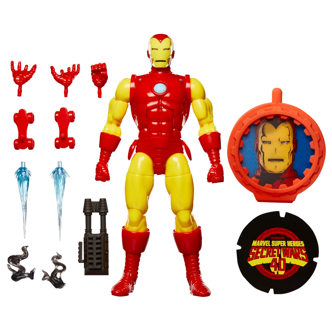 Marvel Legends Series Secret Wars Iron Man 6" Action Figure