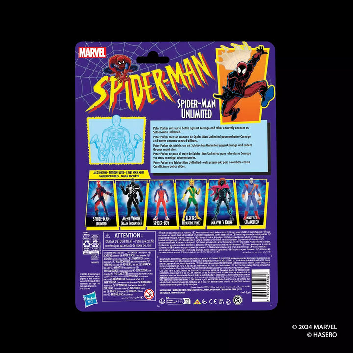 Marvel Legends Series Spider-Man Unlimited 6" Action Figure