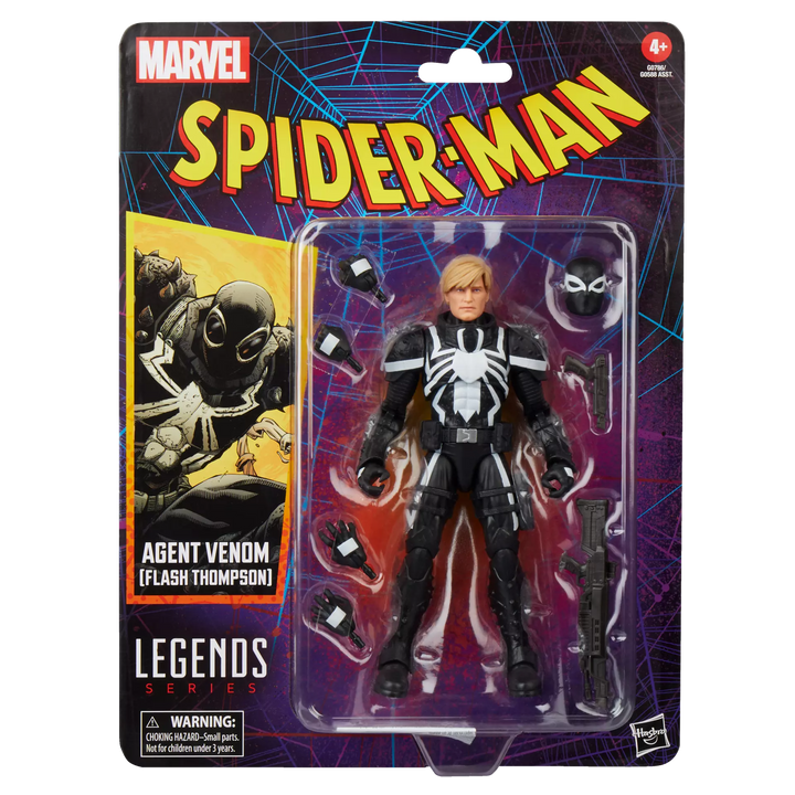 Marvel Legends Series Agent Venom (Flash Thompson) 6" Action Figure