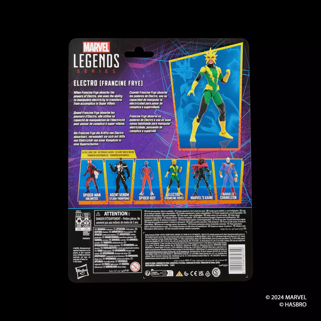 Marvel Legends Series Electro (Francine Frye) 6" Action Figure