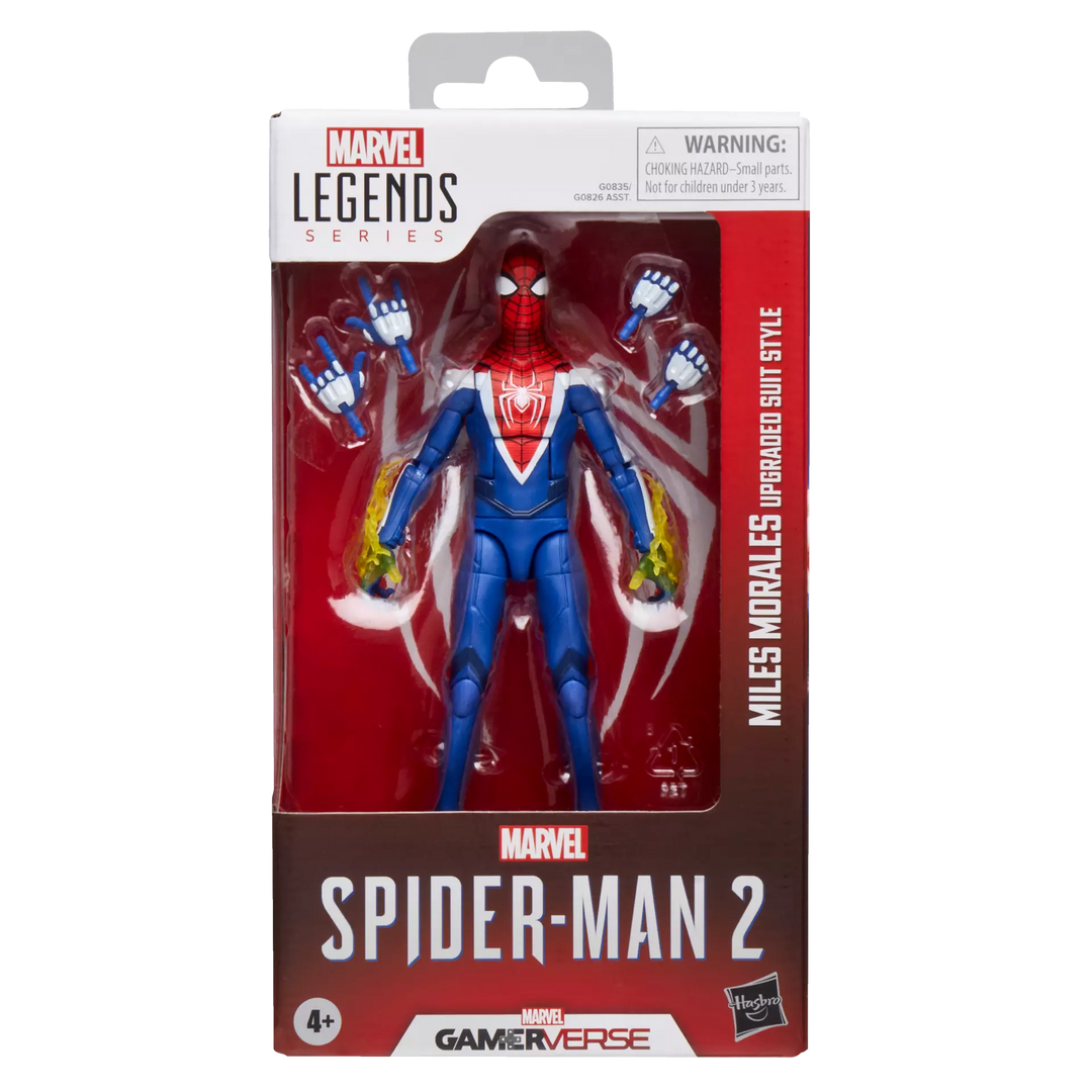 Marvel Legends Series Gamerverse Miles Morales Upgraded Suit Style 6" Action Figure