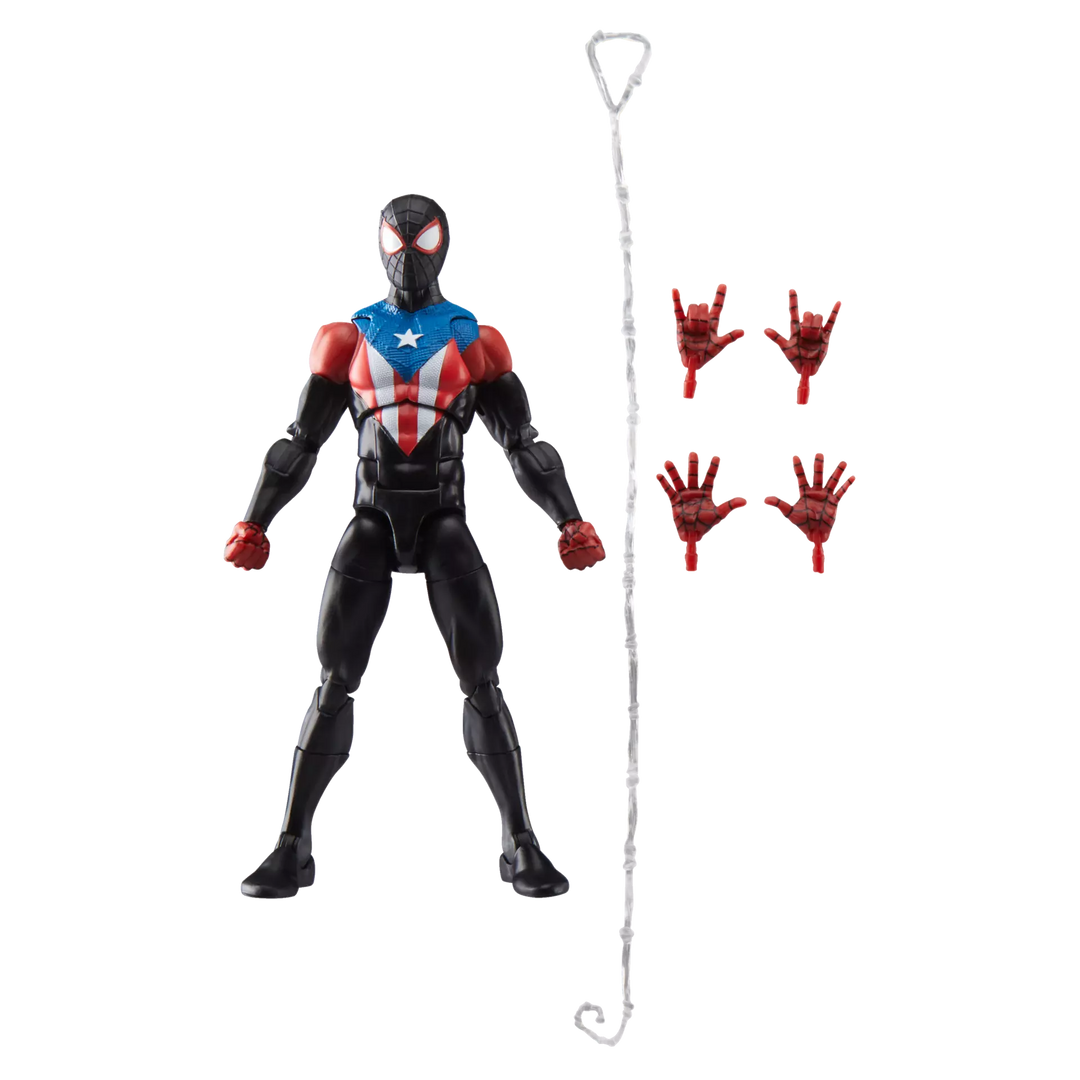 Marvel Legends Series Gamerverse Miles Morales Boricua Suit 6" Action Figure