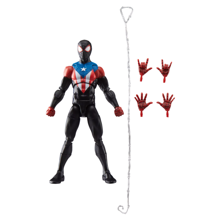 Marvel Legends Series Gamerverse Miles Morales Boricua Suit 6" Action Figure