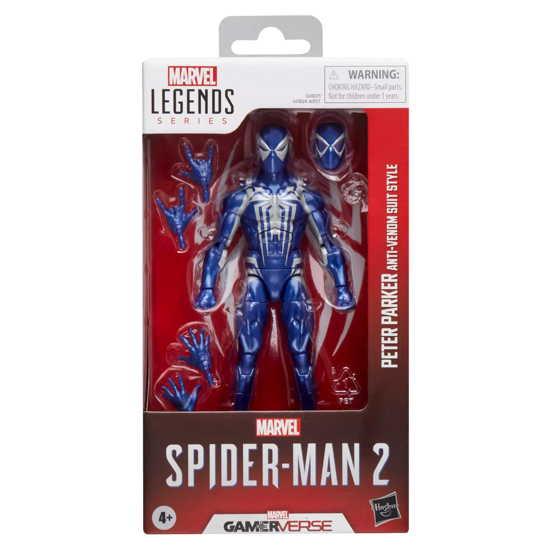 Marvel Legends Series Gamerverse Peter Parker Anti-Venom Suit Style 6" Action Figure