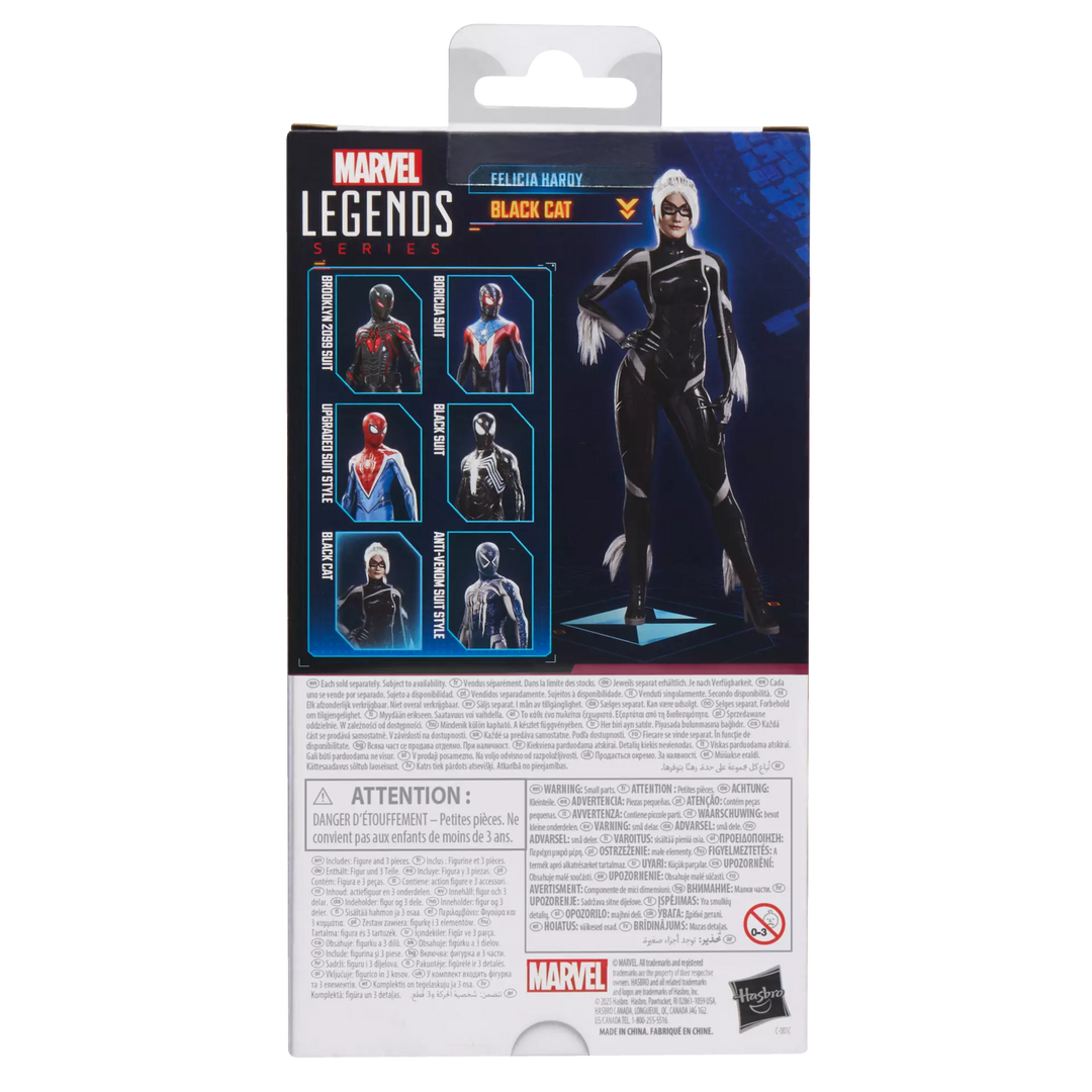 Marvel Legends Series Gamerverse Black Cat Felicia Hardy 6" Action Figure