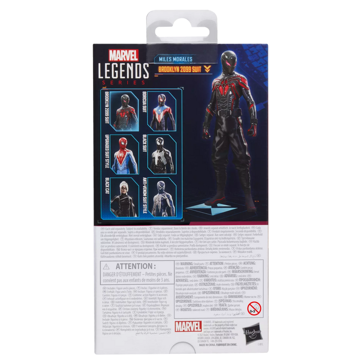 Marvel Legends Series Gamerverse Miles Morales Brooklyn 2099 Suit 6" Action Figure