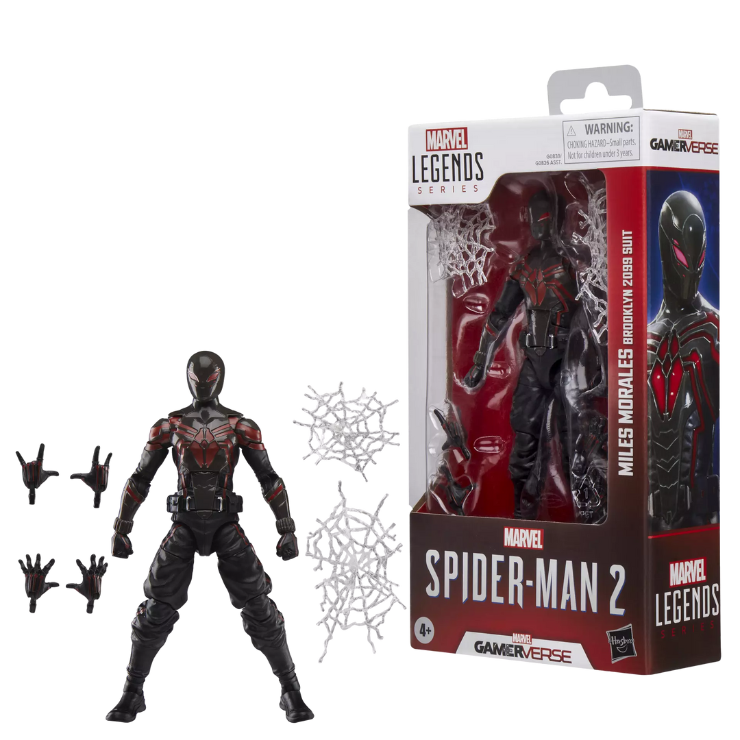 Marvel Legends Series Gamerverse Miles Morales Brooklyn 2099 Suit 6" Action Figure