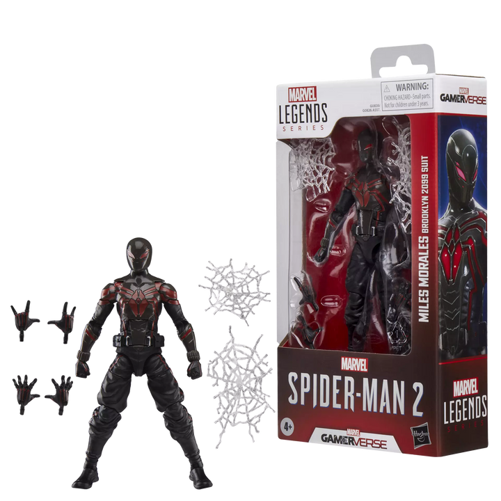 Marvel Legends Series Gamerverse Miles Morales Brooklyn 2099 Suit 6" Action Figure