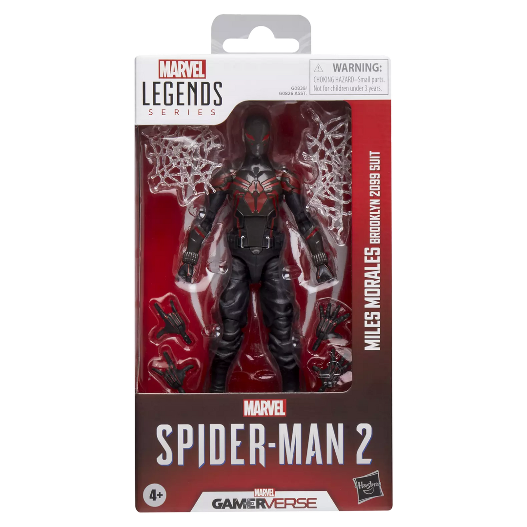 Marvel Legends Series Gamerverse Miles Morales Brooklyn 2099 Suit 6" Action Figure