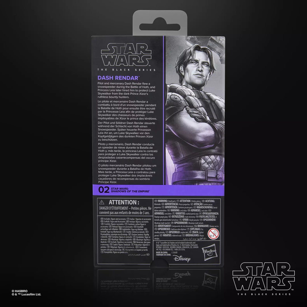Star Wars The Black Series Dash Rendar 6" Action Figure