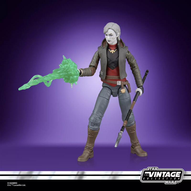 Star Wars The Vintage Collection Nightsister Merrin Action Figure, side angle
