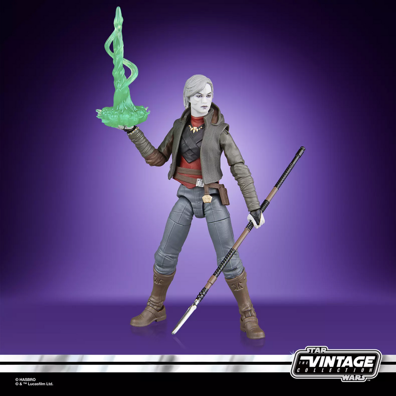 Star Wars The Vintage Collection Nightsister Merrin Action Figure, size reference