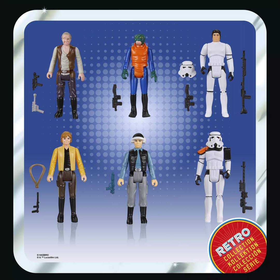 Star Wars Retro Collection Star Wars: A New Hope Figure Multipack *More On The Way, Sign Up For The Restock Notification*