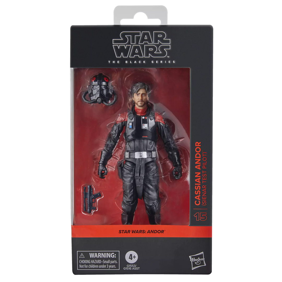 Star Wars The Black Series Cassian Andor (Sienar Test Pilot) 6" Action Figure