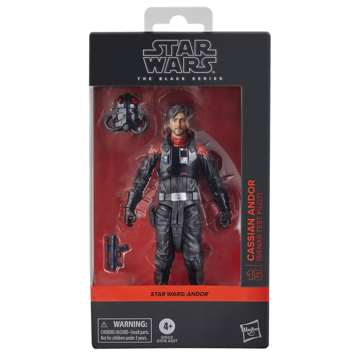 Star Wars The Black Series Cassian Andor (Sienar Test Pilot) 6" Action Figure