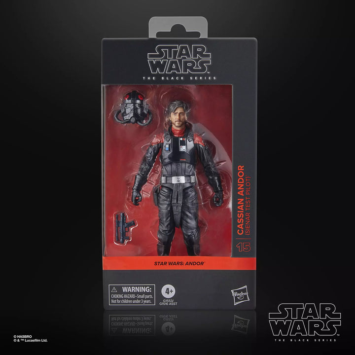 Star Wars The Black Series Cassian Andor (Sienar Test Pilot) 6" Action Figure