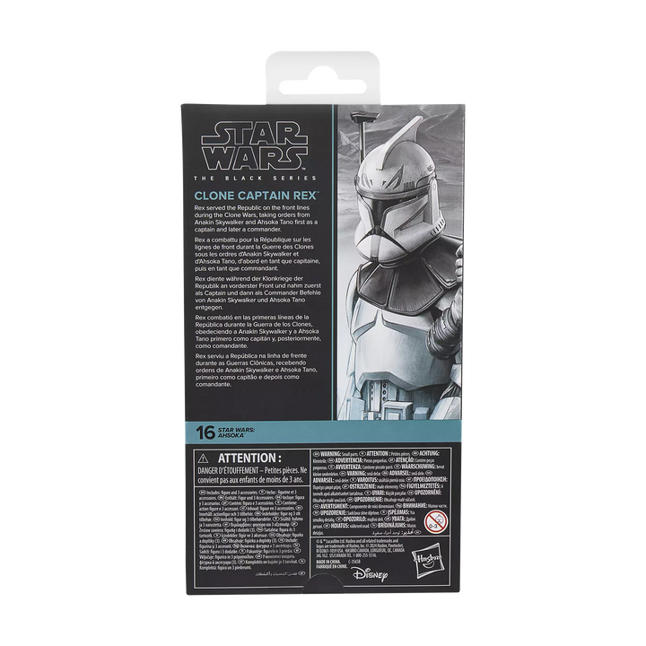 Star Wars The Black Series Clone Captain Rex 6" Action Figure