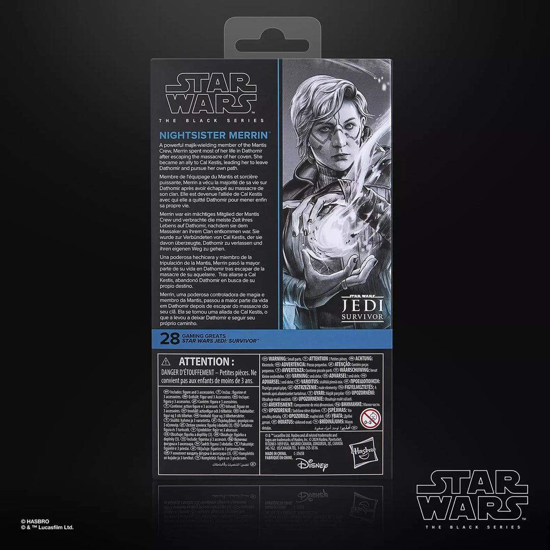 Star Wars The Black Series Nightsister Merrin 6" Action Figure