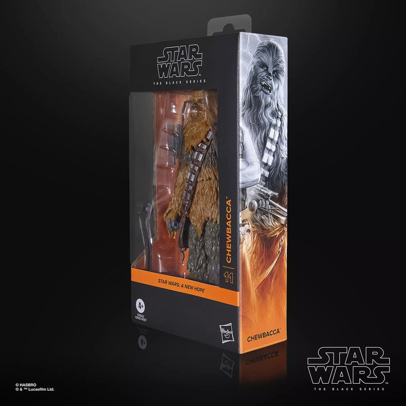 Star Wars The Black Series Chewbacca (A New Hope) 6" Action Figure, close-up detail