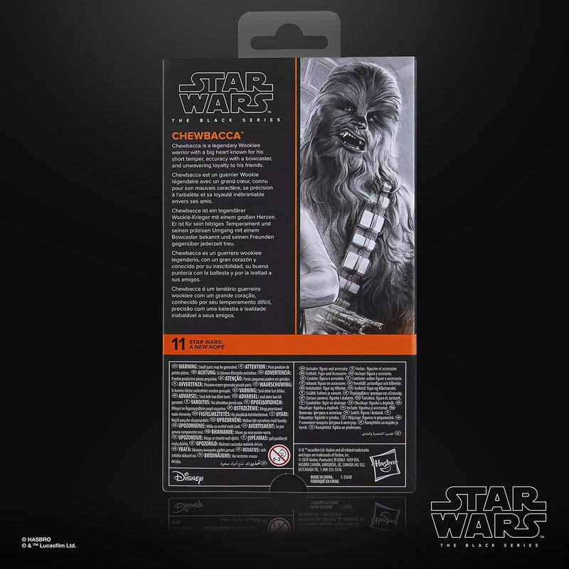 Star Wars The Black Series Chewbacca (A New Hope) 6" Action Figure, alternate view