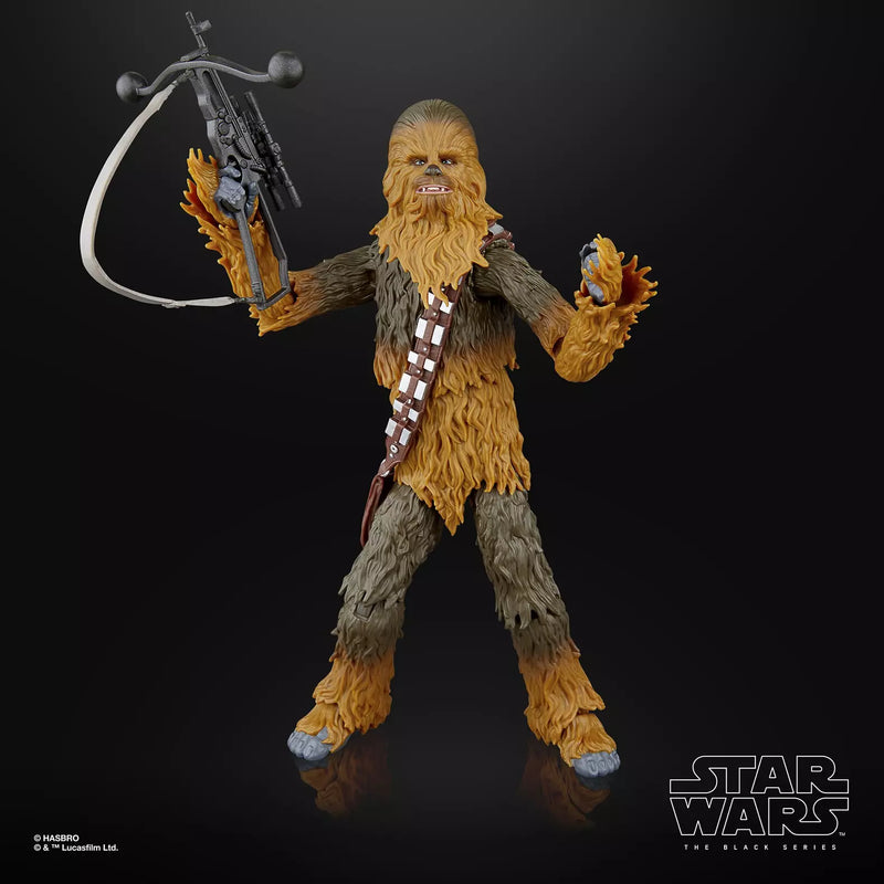 Star Wars The Black Series Chewbacca (A New Hope) 6" Action Figure, showing reverse