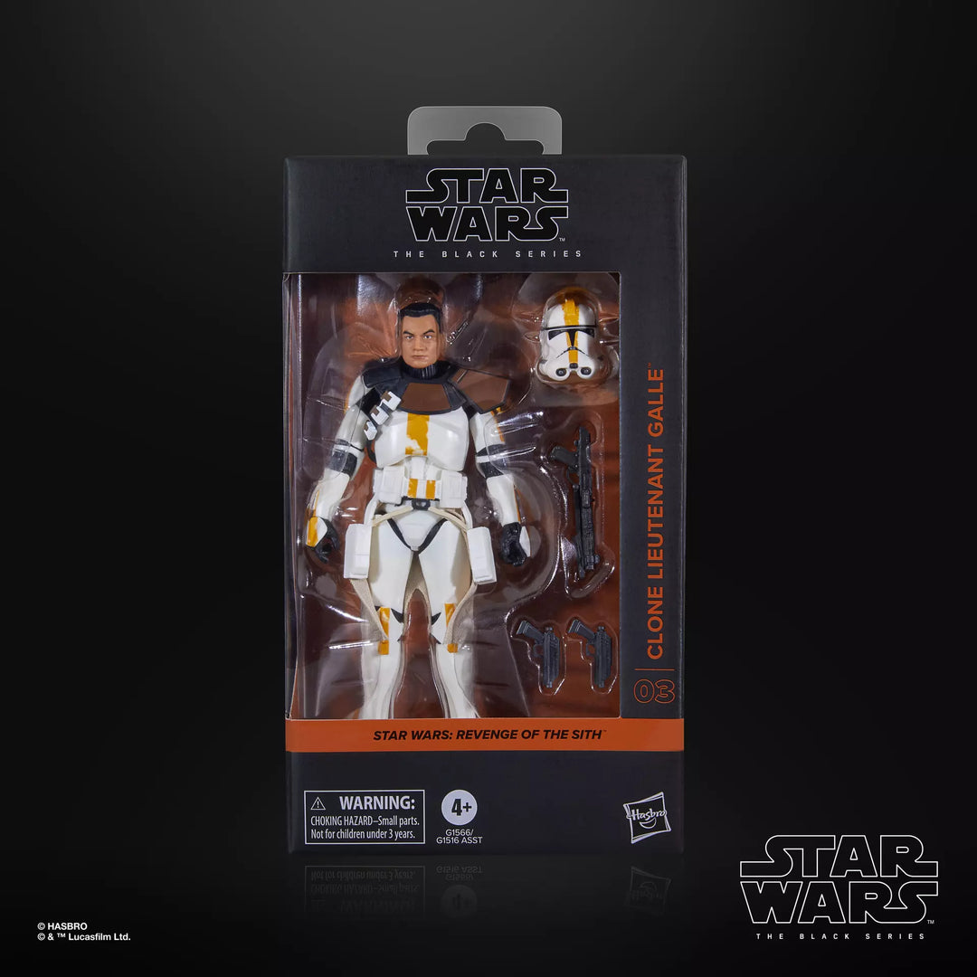 Star Wars The Black Series Clone Lieutenant Galle 6" Action Figure
