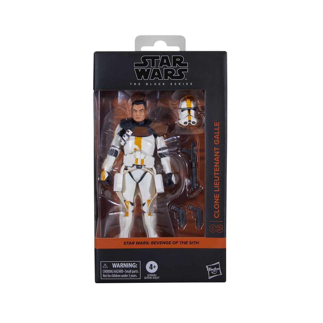 Star Wars The Black Series Clone Lieutenant Galle 6" Action Figure