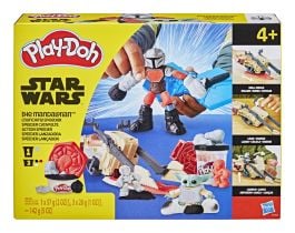 Play Doh Star Wars The Mandalorian Launching Speeder Toy