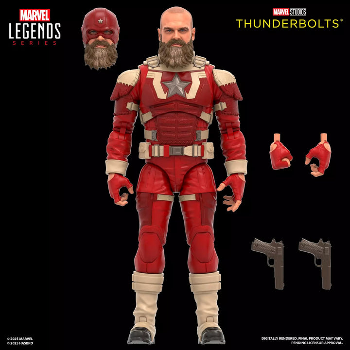 Marvel Legends Series Thunderbolts Yelena Belova and Red Guardian 6" Action Figures 2-Pack