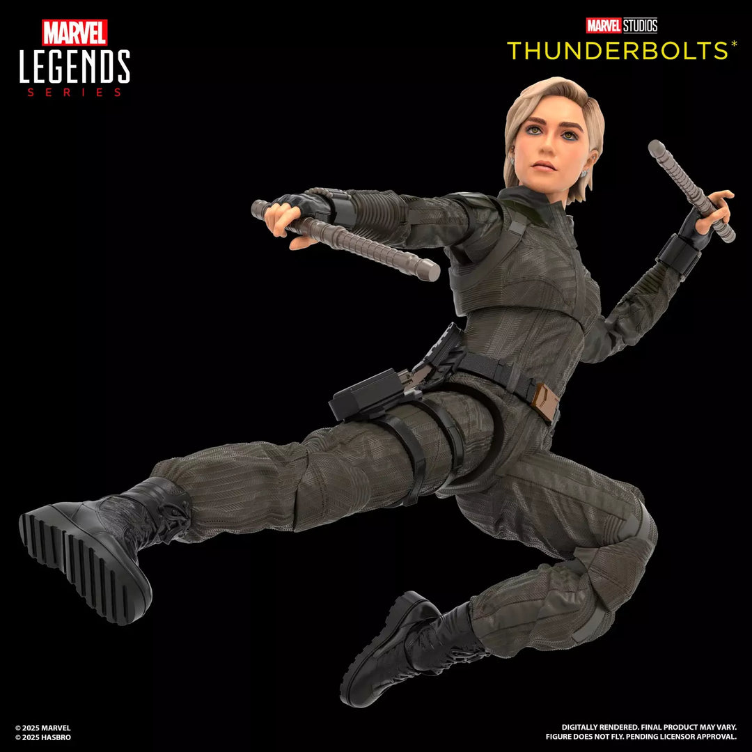 Marvel Legends Series Thunderbolts Yelena Belova and Red Guardian 6" Action Figures 2-Pack