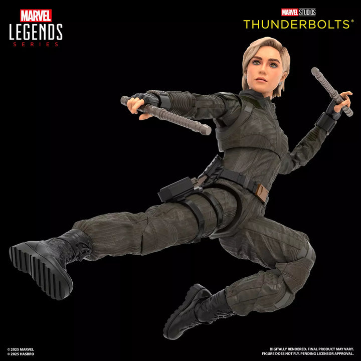 Marvel Legends Series Thunderbolts Yelena Belova and Red Guardian 6" Action Figures 2-Pack