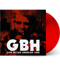 GBH – Live in Los Angeles 1988 (Double-LP on Red Vinyl) collectible from Coda Records