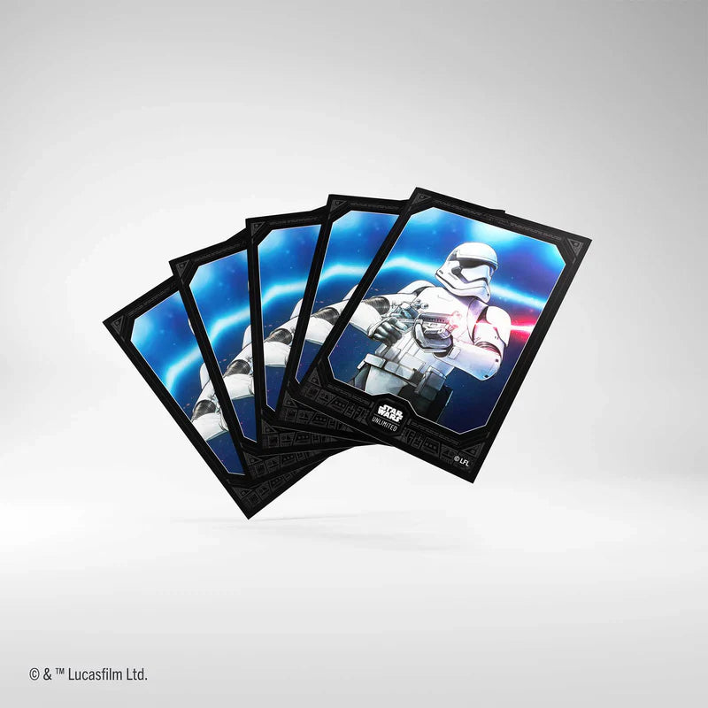 Gamegenic Star Wars: Unlimited Art Sleeves - Stormtrooper, side angle