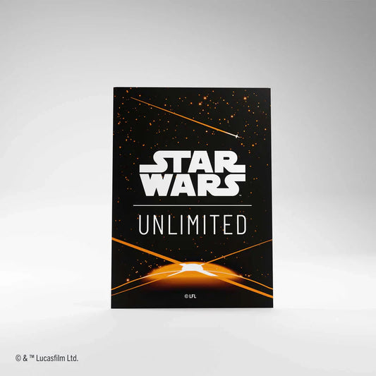 Gamegenic Star Wars: Unlimited Art Sleeves - Card Back Orange