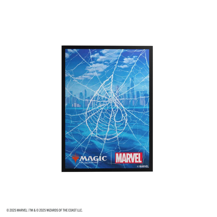 Magic: The Gathering Marvel's Spider-Man Premium Art Sleeves - Spider-Man Island