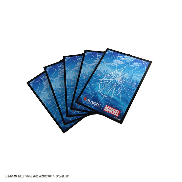 Magic: The Gathering Marvel's Spider-Man Premium Art Sleeves - Spider-Man Island