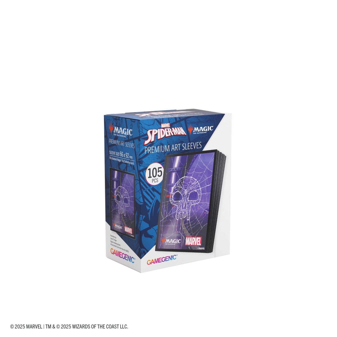 Magic: The Gathering Marvel's Spider-Man Premium Art Sleeves - Spider-Man Swamp