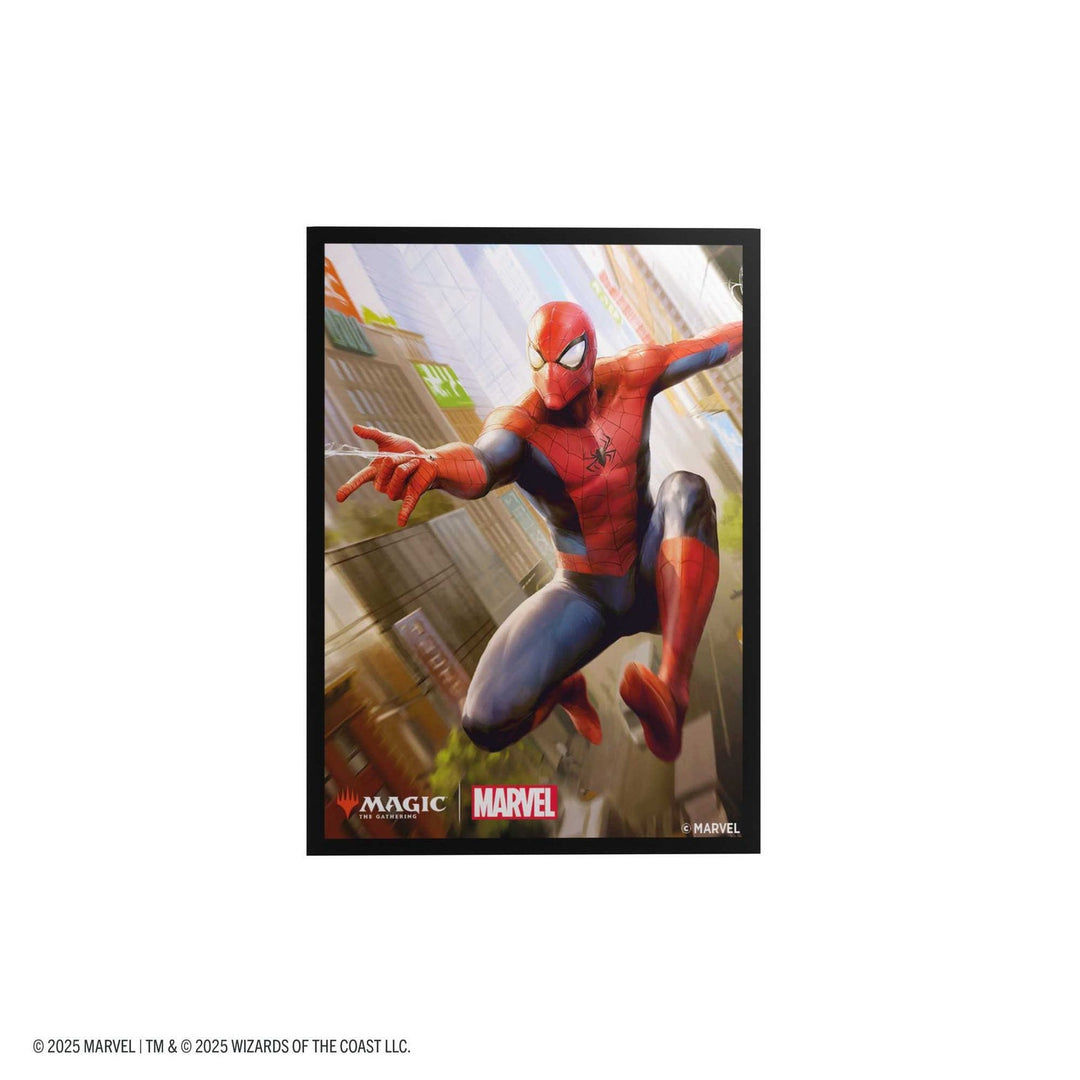 Magic: The Gathering Marvel's Spider-Man Premium Art Sleeves - Spider-Man