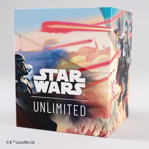 Gamegenic Star Wars: Unlimited Soft Crate - Mandalorian/Moff Gideon, alternate view