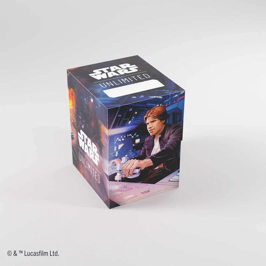 Gamegenic Star Wars: Unlimited Soft Crate - Han Solo/Millenium Falcon, alternate view