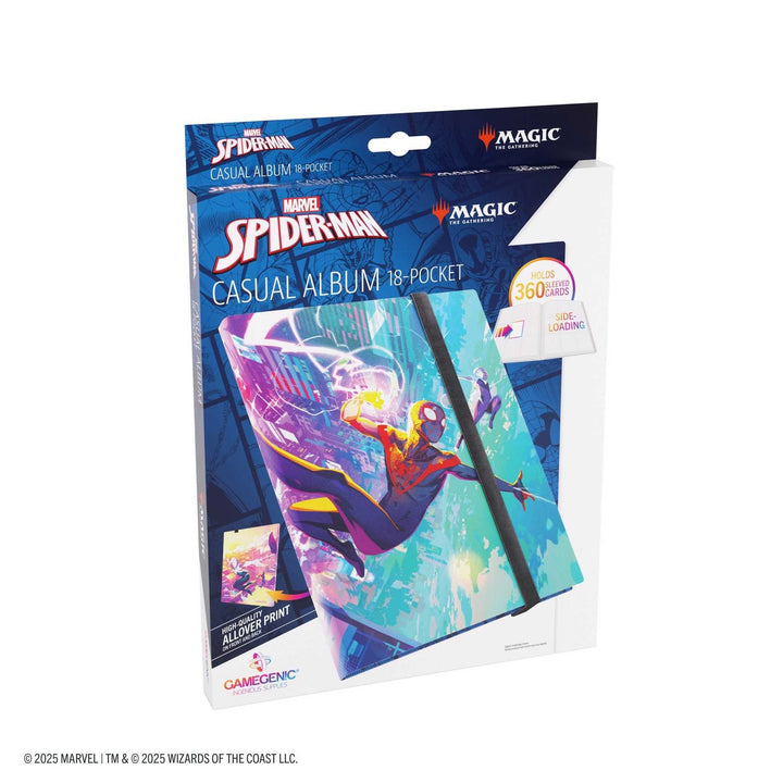 Magic: The Gathering Marvel's Spider-Man 18-Pocket Album - Spider-Man/Spider-Gwen