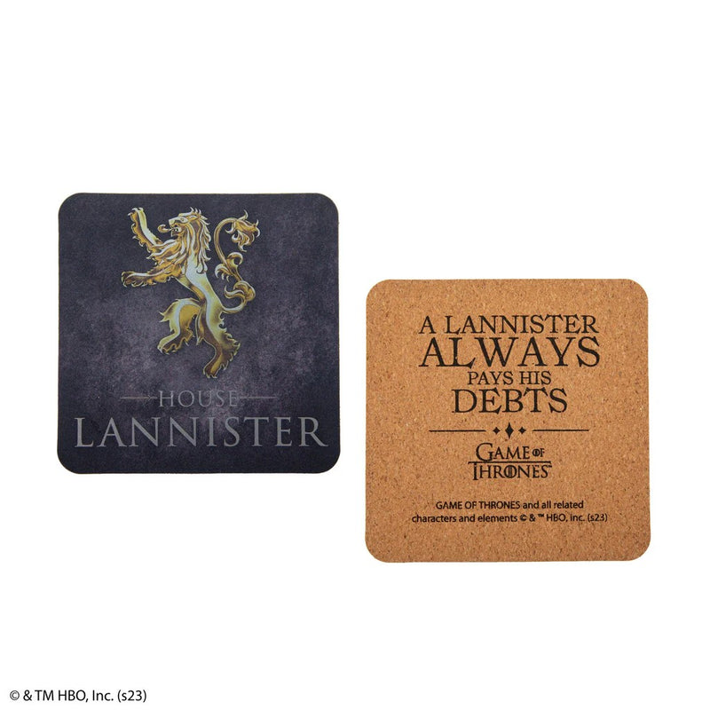 Game of Thrones House Sigils Coaster Set (image 13 of 16)